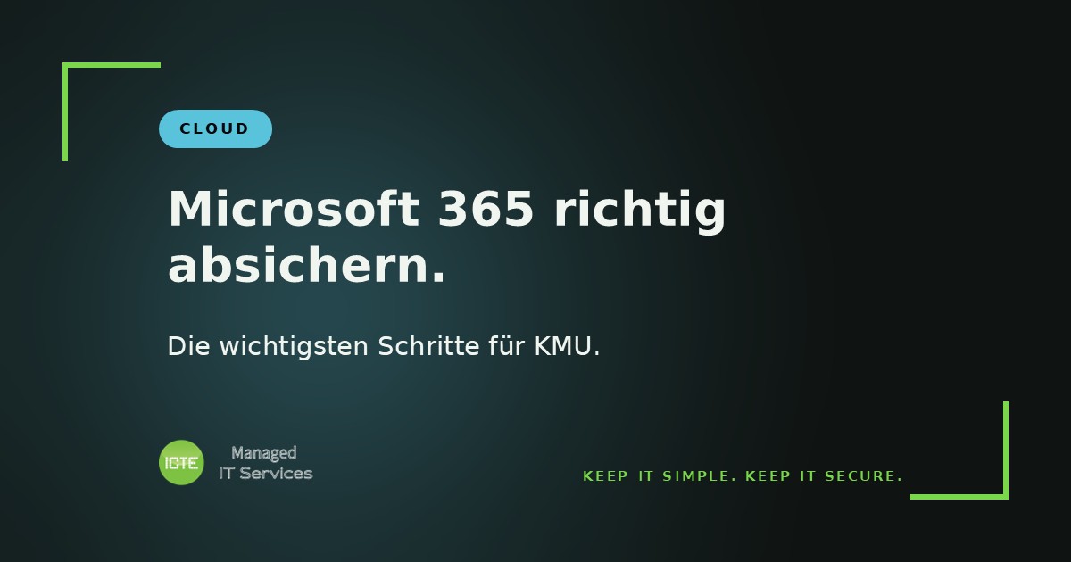 Unsichere Microsoft 365 Konfiguration ohne Schutzmaßnahmen